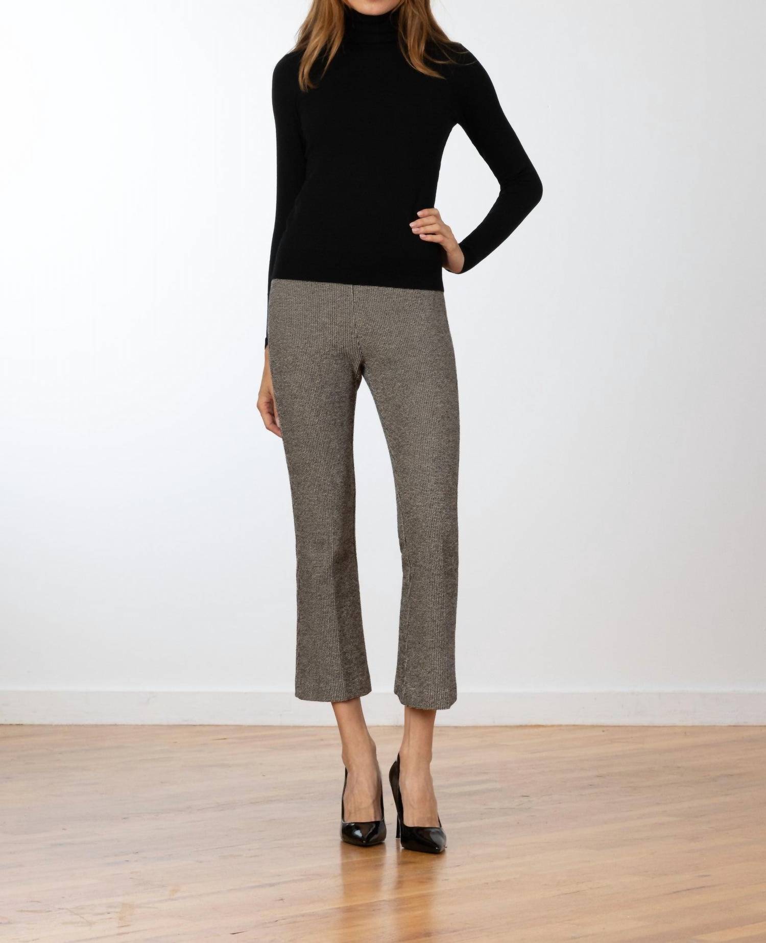 Avenue Montaigne Leo Flare Cut Pants in prestige - women's pants