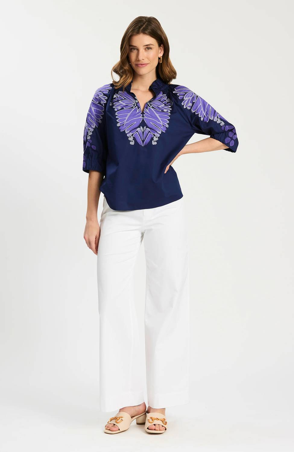 Tyler Boe - Glorie Applique Shirt