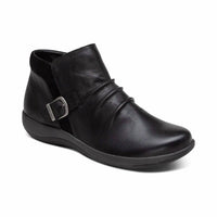 Aetrex Women's Luna Ankle Boot in black - women's shoe - alternate view