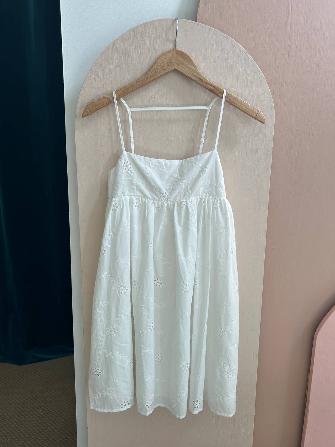 Olivaceous - Halle Gathered Mini Dress