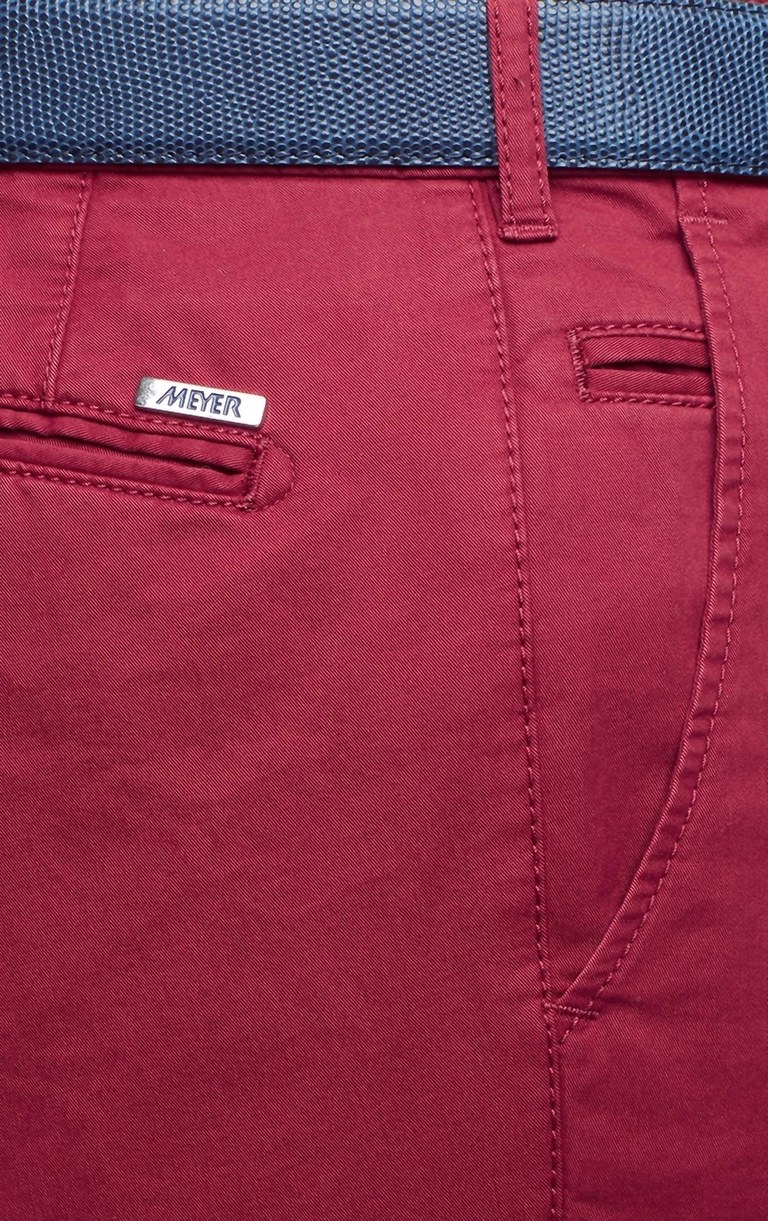 Meyer's Men's Cotton Bonn Chinos in red - men's pants - view 4
