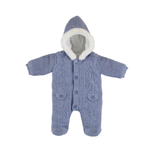 Mayoral - Baby Boys Knit Footed Coverall