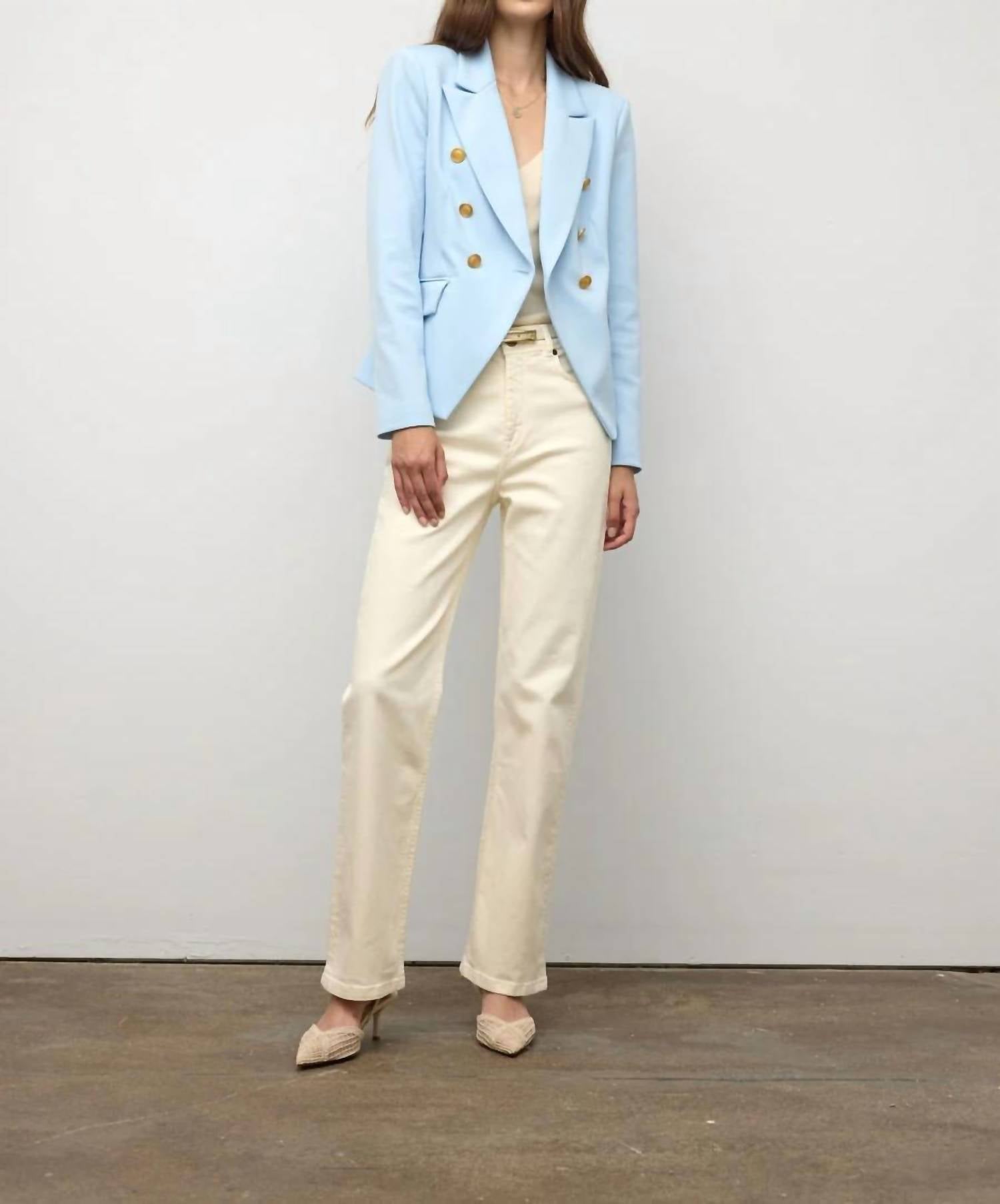 Iris Setlakwe - Six Buttons Scuba Jacket