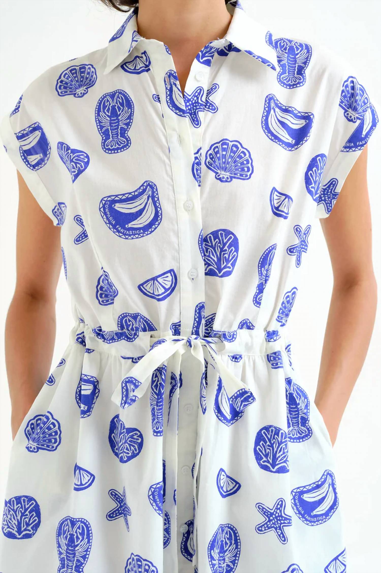 Compania Fantastica - Lobster Midi Dress