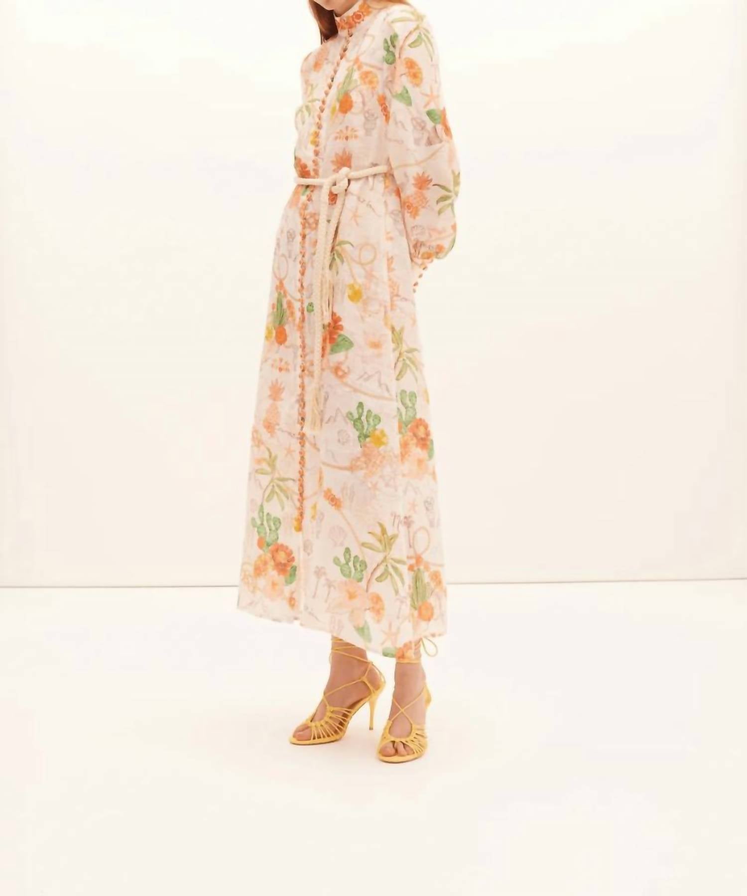 Kate Ford - Tacana Button Maxi Dress