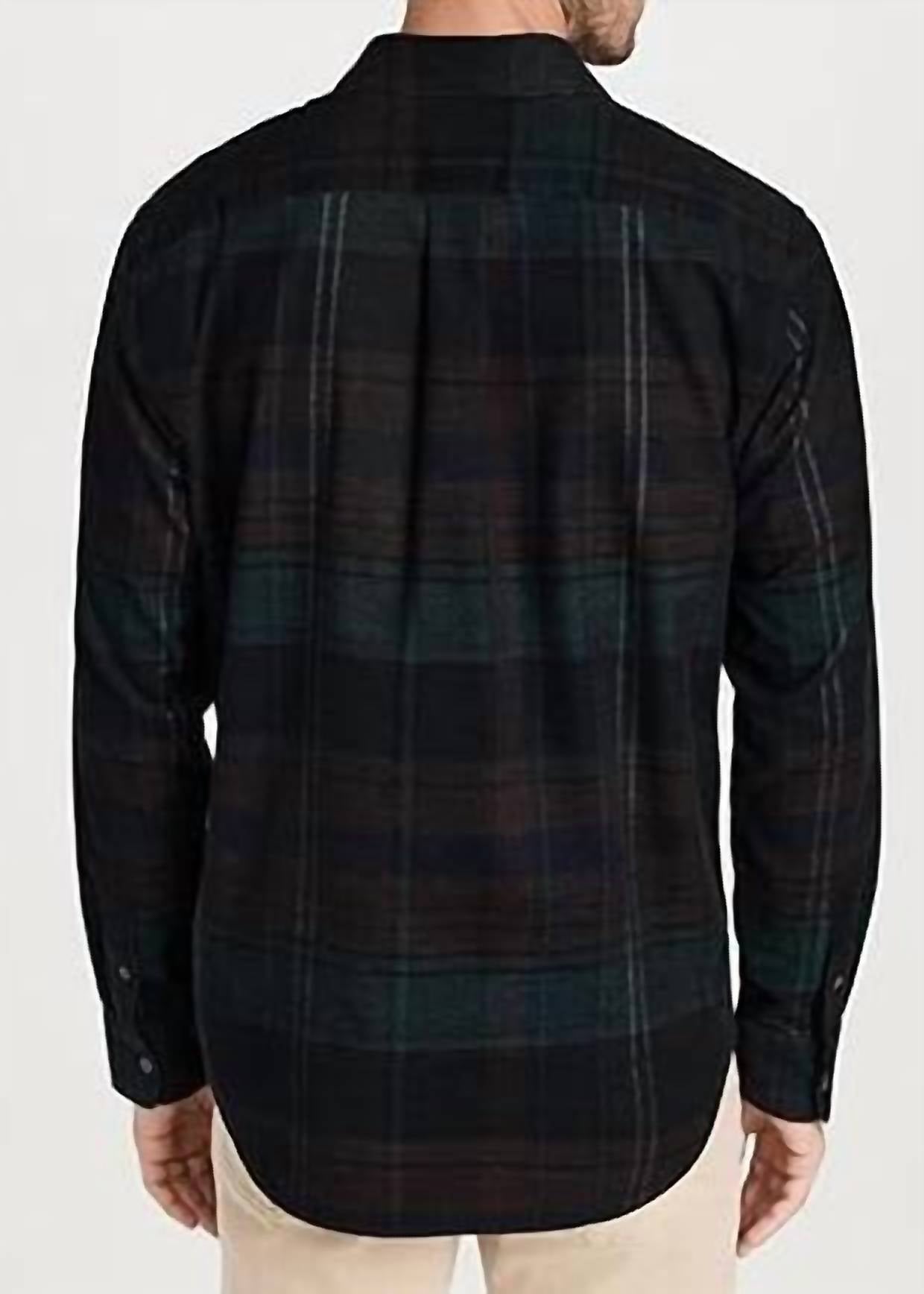 Vince - Men's Sierra Corduroy Plaid Shirt