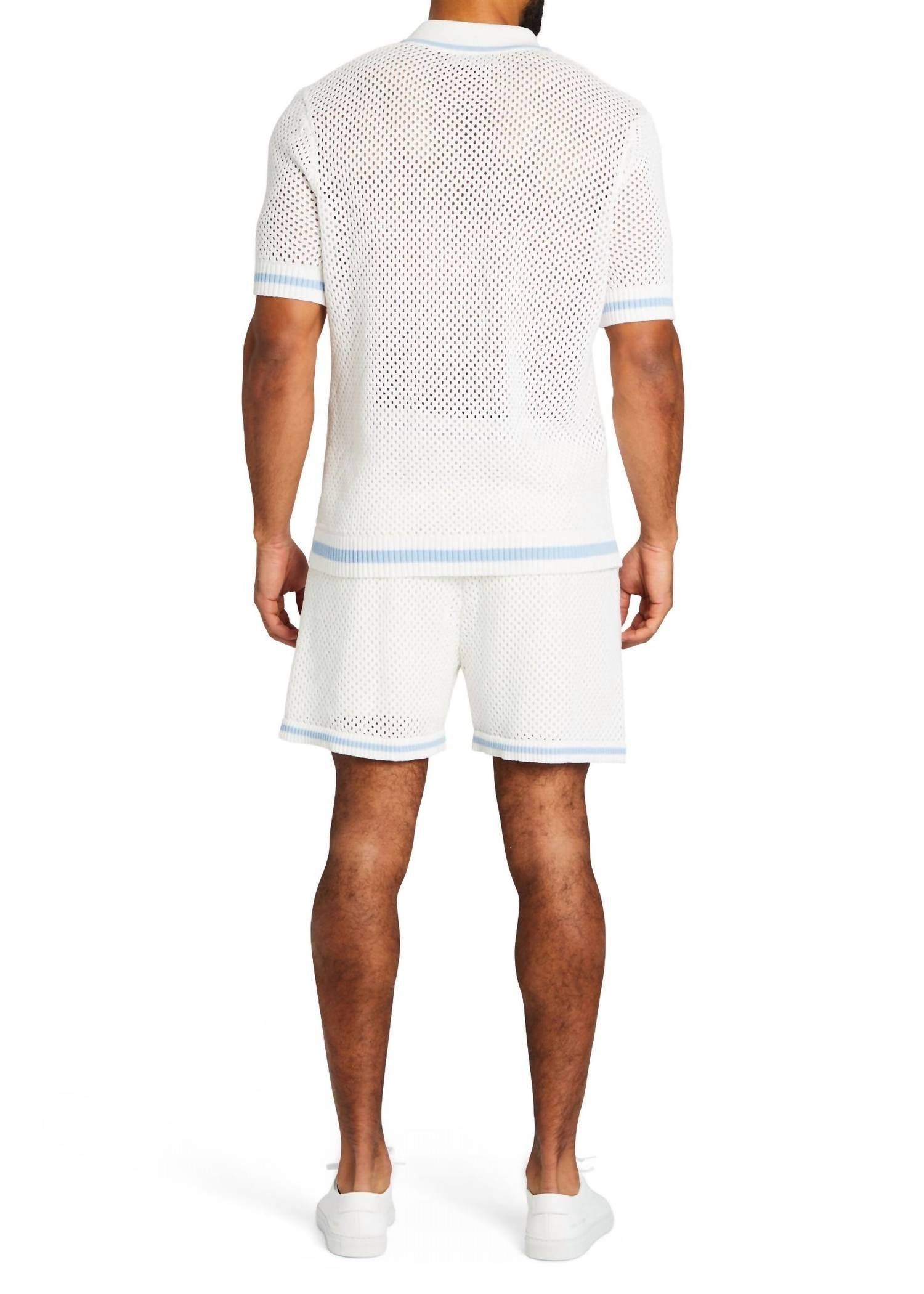 Ser.O.Ya - ZANE CROCHET POLO