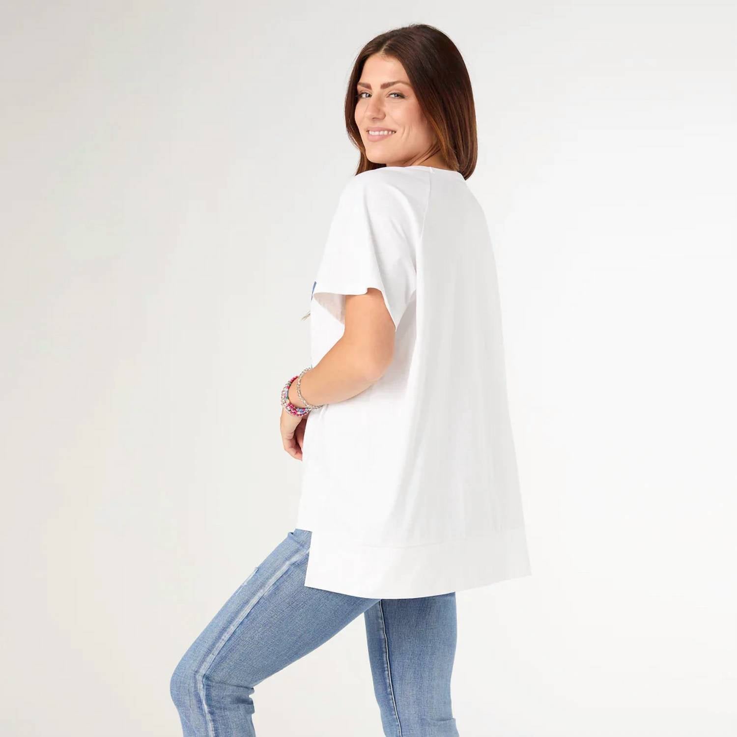 Coco + Carmen - Lenice Relaxed Short Sleeve Top