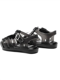 Mini Melissa Girls Mini Aranha Mickey Sandals in black - kids' sandal - view 4