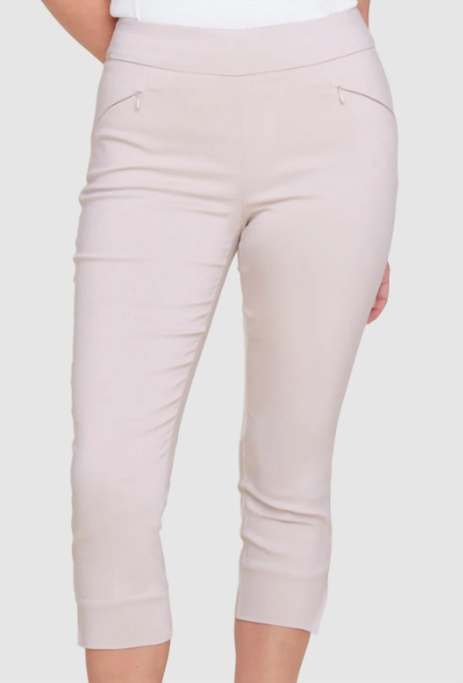 Renuar - Pull-on Capri Pants