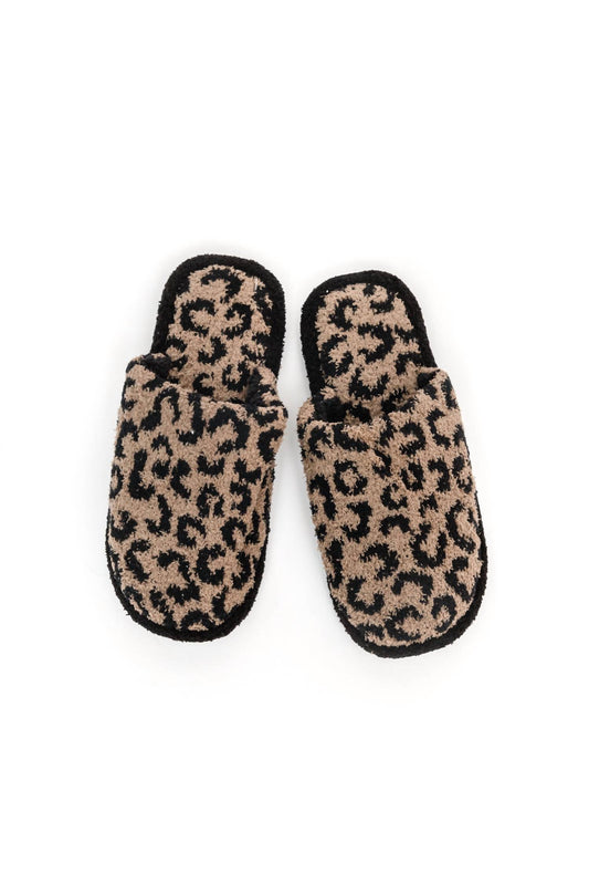 123 Amore - Women's Fuzziest Feet Animal Print Slippers