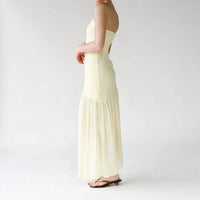 One And Only Collective - Buttercup Breeze Strapless Maxi Dress