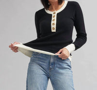Downeast - Fancy Henley Sweater
