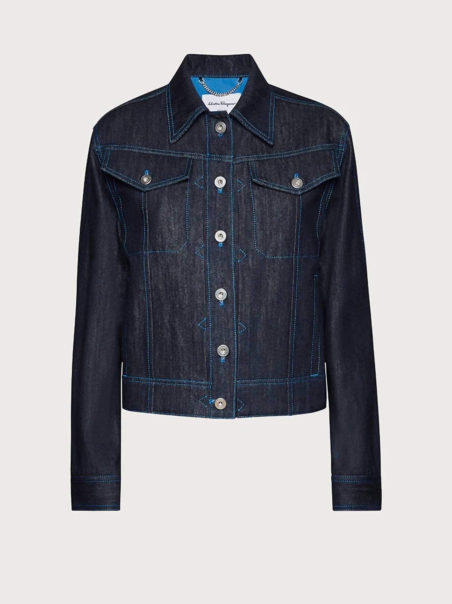 Salvatore Ferragamo - Women's Classic Denim Jacket