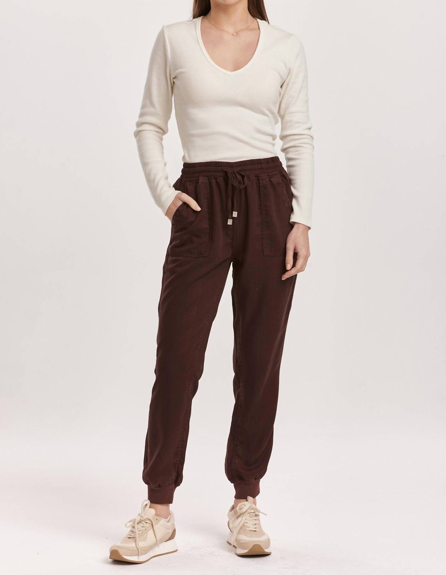 Dear John Denim - Jacey Ground Coffee Jogger Pant