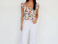 Olivaceous - Arden Peplum Top