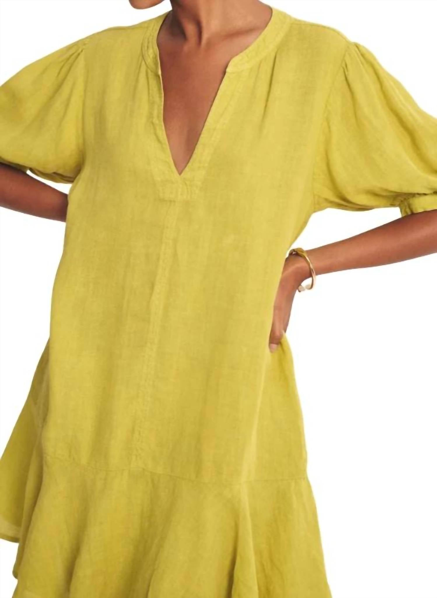 Velvet By Graham & Spencer - Short Sleeve Tunic Dress