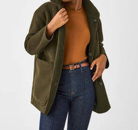 Spanx - Reversible Suede Sherpa Jacket