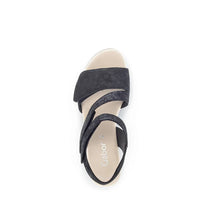 Gabor - Women's Quarter Strap Wedge Velcro Sandals