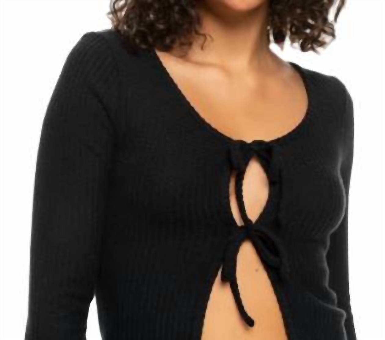 Roxy - Looking Good Tie Front Cardigan