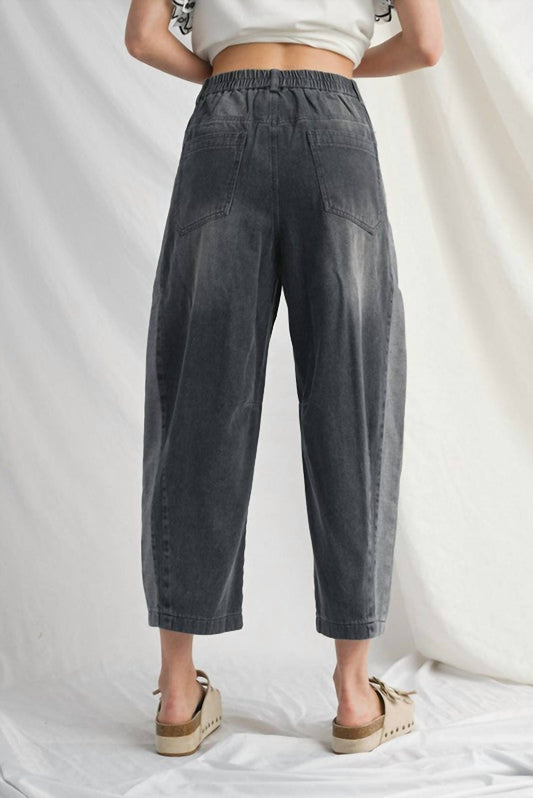 Jodifl - Washed Denim Harem Pants