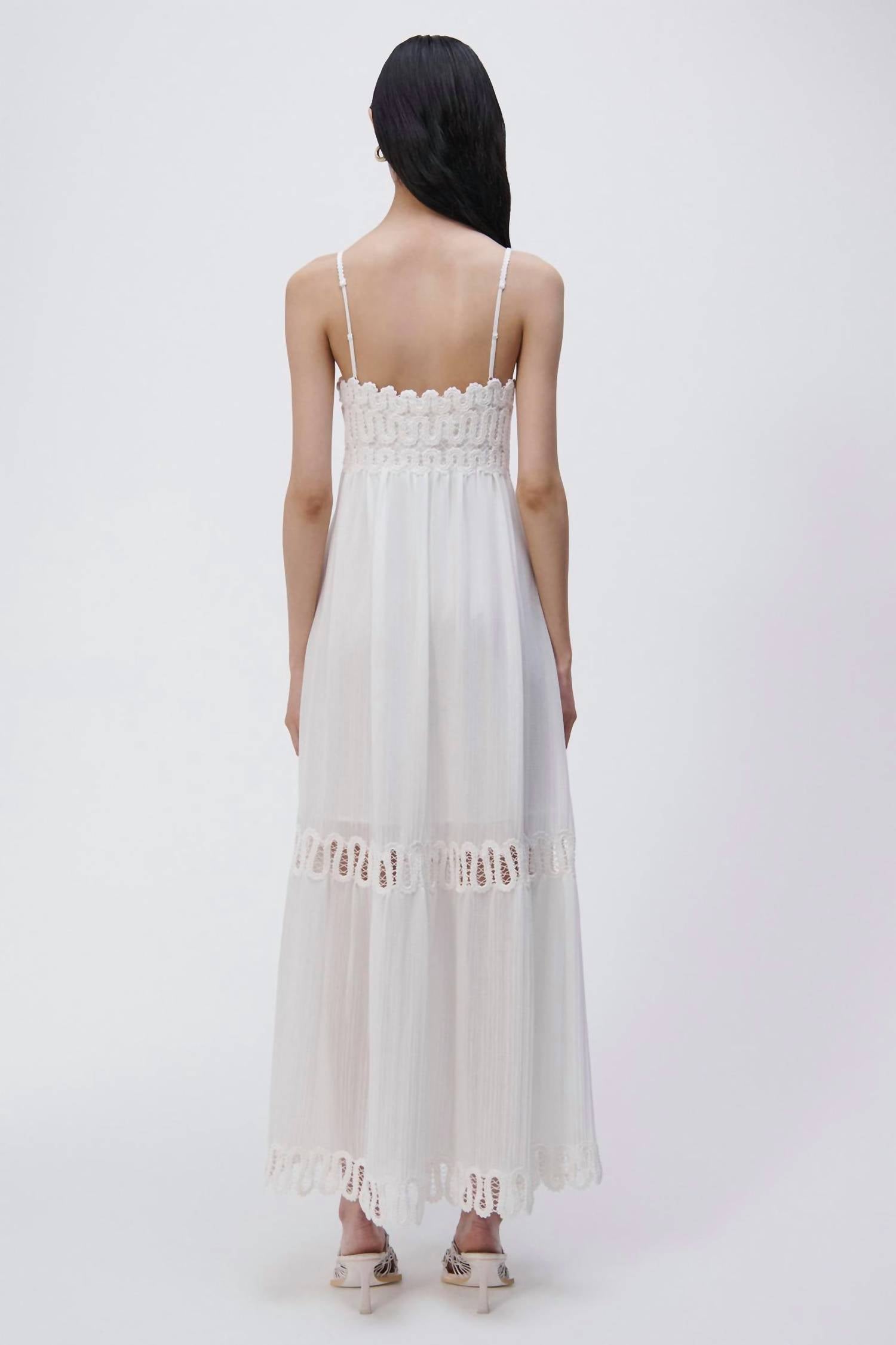 SALANA CROCHET MAXI DRESS