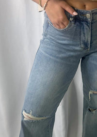 Judy Blue - Destroy Wide Leg Jeans