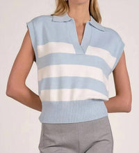 Elan - The Courtside Collared Sweater