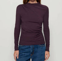 Nation Ltd - Charlotte Asymmetric Gathered Top