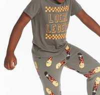 Chaser - Boys' Legend Checkerboard Tee