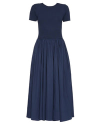 Staud - Ysabel Crewneck Midi Dress