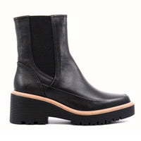 Regarde Le Ciel Women's Marta Block Heel Boots in toumble black - women's shoe