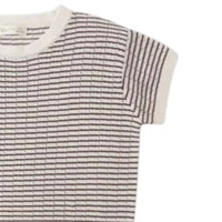Rylee + Cru - Kid's Boxy Crop Knit Tee