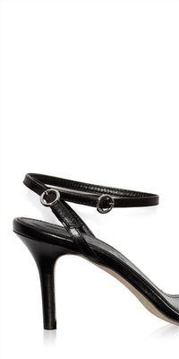 Aeyde - Women's Hallie Leather Heeled Sandals