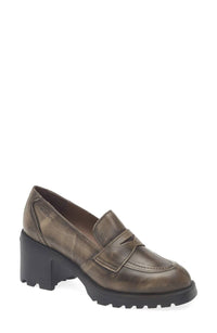Wonders - Women's Platform Heel Loafer