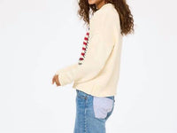 Kerri Rosenthal - Soulcycle Roll Neck US Of Love Sweater