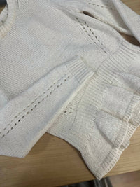 Ulla Johnson - Aurelie Long Sleeve Peplum Pullover