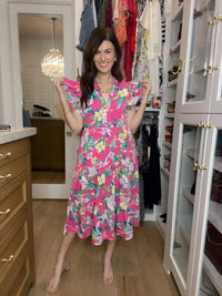 Entro - Making Your Own Luck Floral Dress