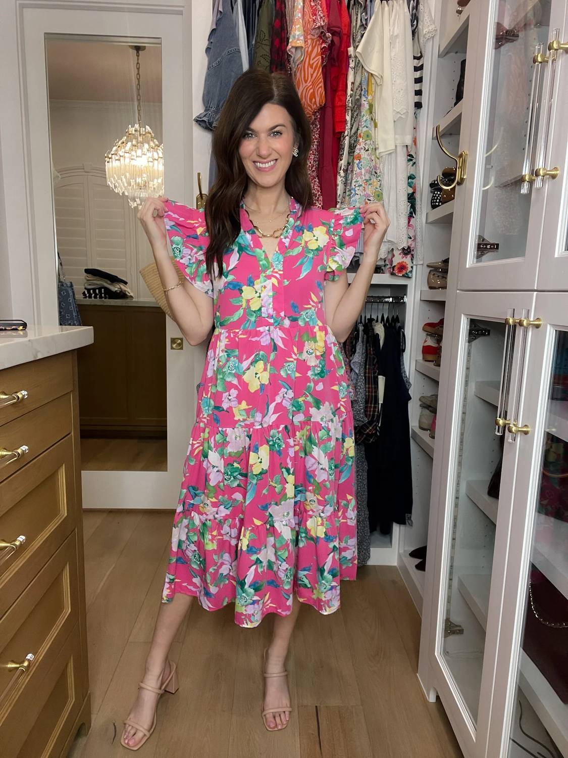 Entro - Making Your Own Luck Floral Dress