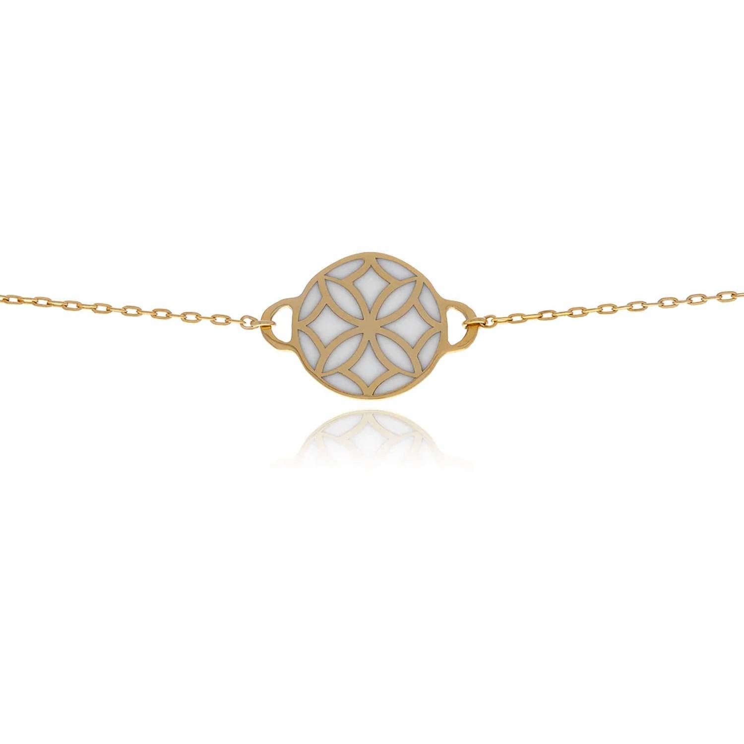 Georgina Jewelry - Women's Signature Flower Mother Pearl Necklace