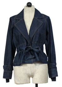 Emily Lovelock - Susan Belted Denim Jacket