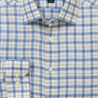 Scott Barber - Men's Coastal Linen Plaid Shirt