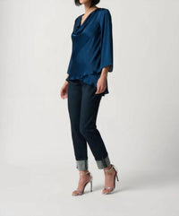 Joseph Ribkoff - Women's Satin Blouse