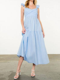 Thml - Flutter Sleeve Midi Dress