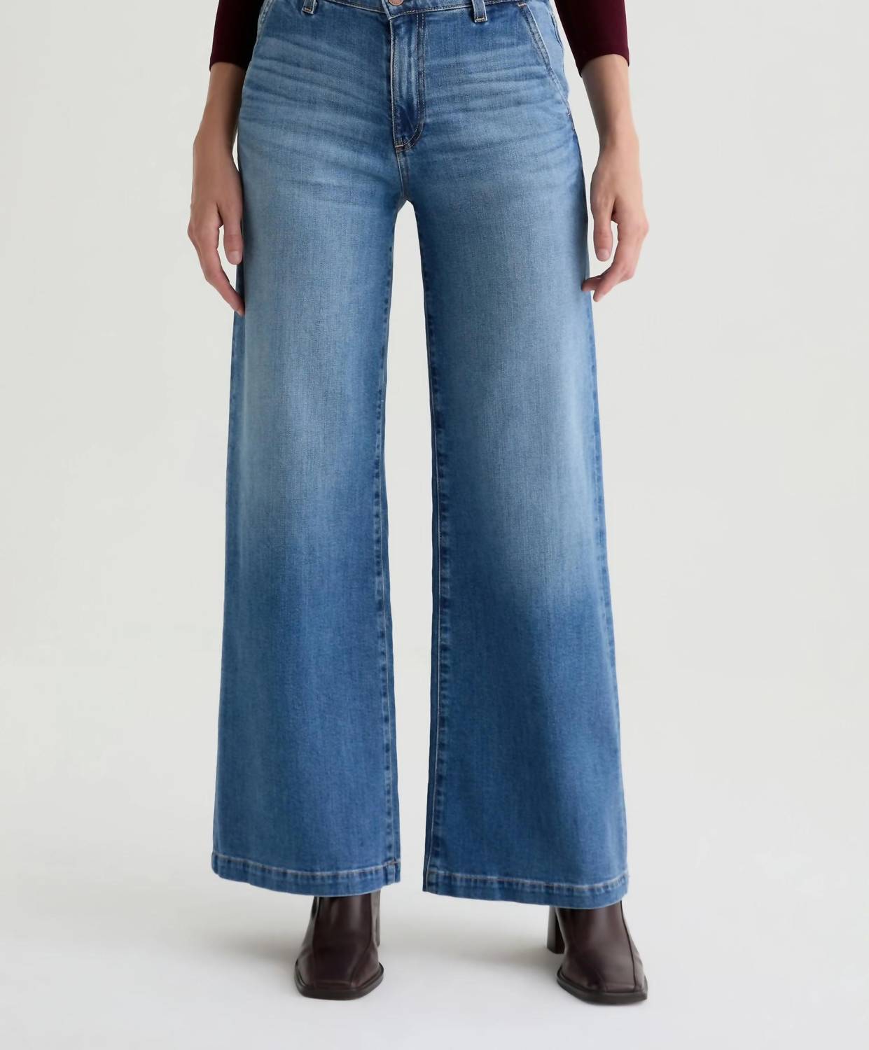 Ag Jeans - Stella Palazzo Wide-leg Jeans