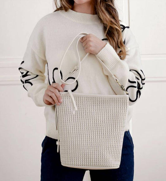 Joy Susan - Women's Collins Crossbody Bucket Braided Bag