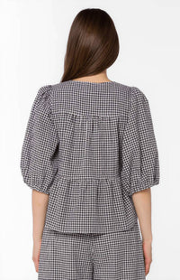 Velvet Heart - Ferlita Gingham Blouse