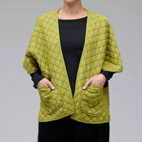 Cut Loose - Quilted Parachute Shawl Cardigan