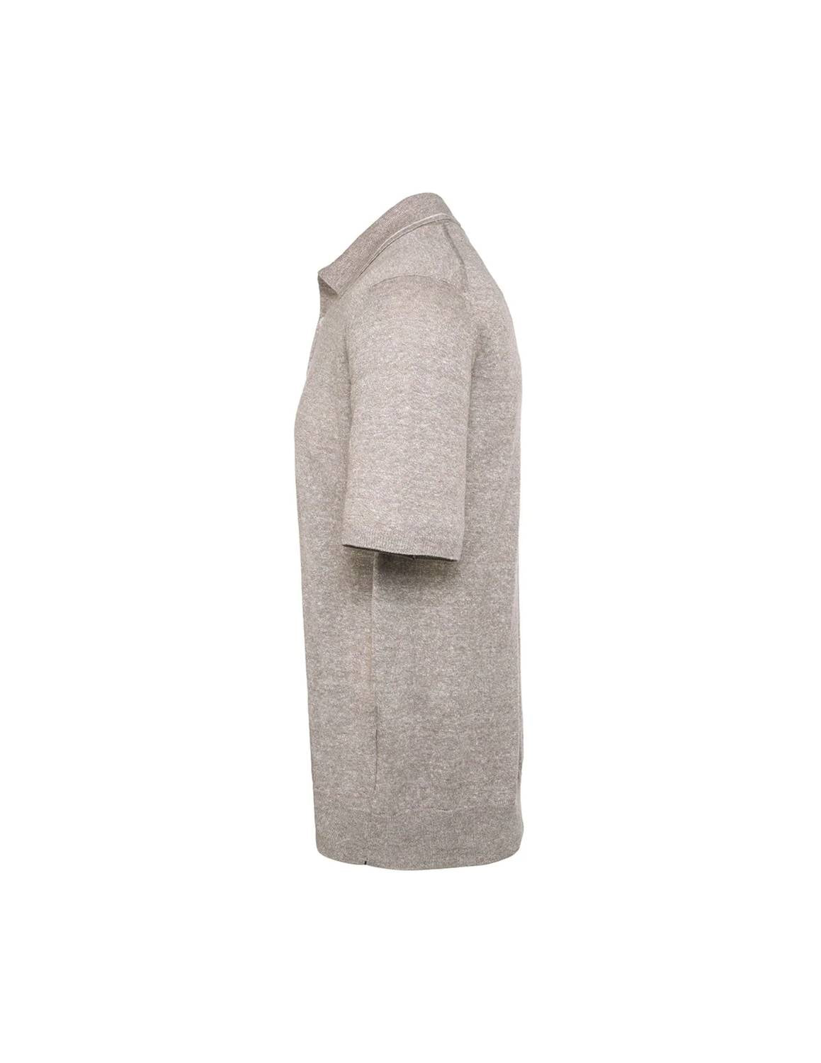 Fioroni Cashmere - Men's Linen & Cotton Polo