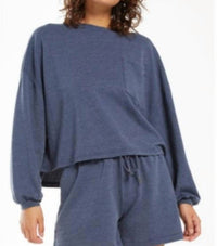 Z Supply - Miki Terry Long Sleeve Top